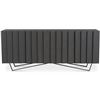 Image 1 : BNIB - Moe's Brolio Sideboard Charcoal - RV $2,097 (RP-1008-07)