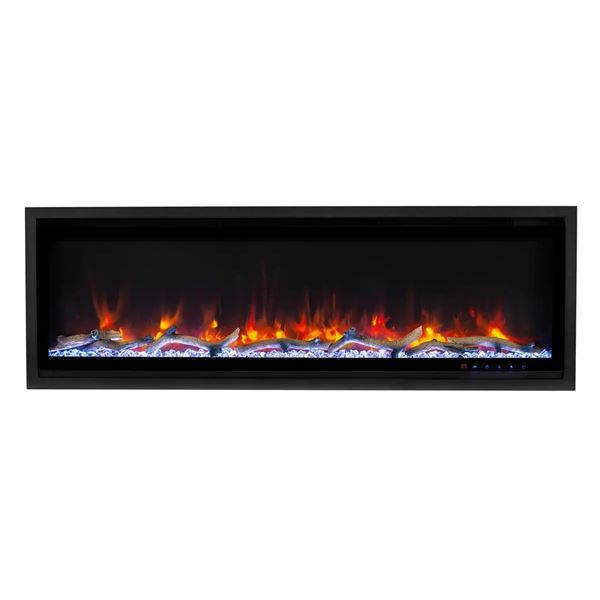 BNIB - Kennedy Fireplaces 50in Grey Electric Fireplace - RV $1,058 (EFWM503GY)