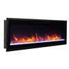 Image 3 : BNIB - Kennedy Fireplaces 50in Grey Electric Fireplace - RV $1,058 (EFWM503GY)