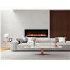 Image 4 : BNIB - Kennedy Fireplaces 50in Grey Electric Fireplace - RV $1,058 (EFWM503GY)