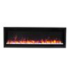 Image 1 : BNIB - Kennedy Fireplaces 60in Black Electric Fireplace - RV $1,499 (EFWM504)