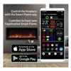 Image 3 : BNIB - Kennedy Fireplaces 60in Black Electric Fireplace - RV $1,499 (EFWM504)