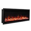 Image 6 : BNIB - Kennedy Fireplaces 60in Black Electric Fireplace - RV $1,499 (EFWM504)