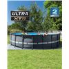 Image 1 : BNIB INTEX Ultra XTRÂ® Frame 20ft x 48in Round Above Ground Pool with Sand Filter Pump - RV $1,199.9