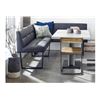 Image 3 : BNIB - Moe's Hanlon Corner Bench Dark Grey - RV $2,499 (ER-2066-25)