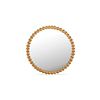 Image 1 : BNIB - Moe's - Whitby Mirror - Aged Brass - MSRP $989.00 - Item # QK-1029-43 - 36" W x 1" D x 36" H