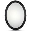 Image 1 : BNIB - Moe's - Antoni Mirror - Large - Black - MSRP $999.00 - Item # PZ-1014-02 - 36" W x 1.5" D x 4