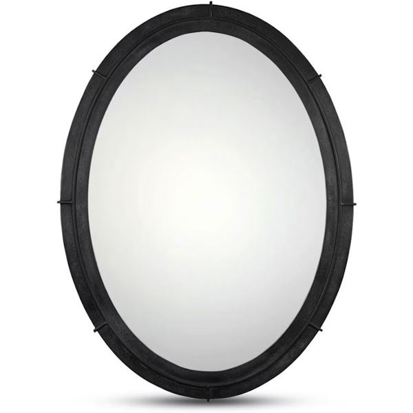 BNIB - Moe's - Antoni Mirror - Large - Black - MSRP $999.00 - Item # PZ-1014-02 - 36" W x 1.5" D x 4