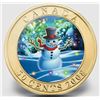 Image 1 : 2008 CANADA 50 CENT HOLIDAY SNOWMAN