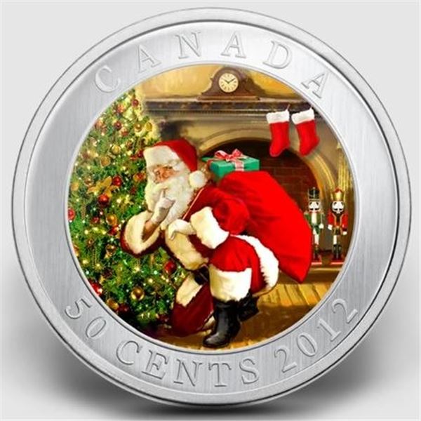 2012 CANADA 50 CENT SANTA'S MAGICAL VISIT