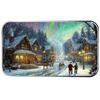 Image 1 : WINTER WONDERLAND 1 OZ SILVER COLOURIZED BAR