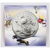 Image 1 : 2014 CANADA $20 FOR $20 # 14 SNOWMAN 1/4 OZ