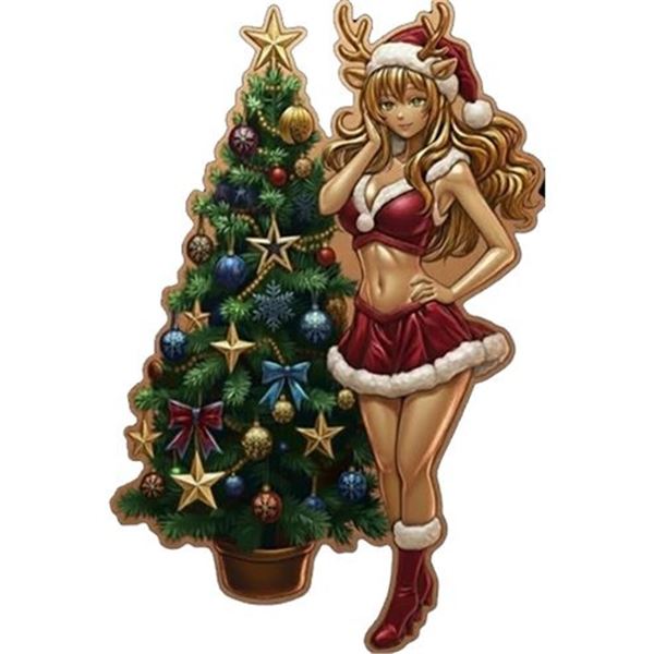 2025 SANTA'S HELPER COLOURIZED SHAPED 100G FINE