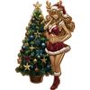 Image 1 : 2025 SANTA'S HELPER COLOURIZED SHAPED 100G FINE