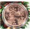 Image 3 : SANTA GSM 1 OZ .999 FINE COPPER