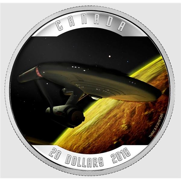 2016 CANADA $10 STAR TREK