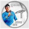 Image 1 : 2016 CANADA $10 STAR TREK - SPOCK 1/2 OZ FINE