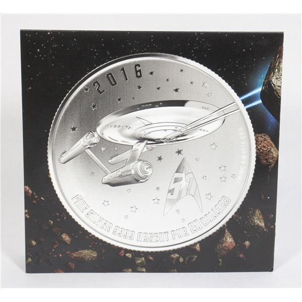 2016 CANADA $20 FOR $20 #21 STAR TREK ENTERPRISE
