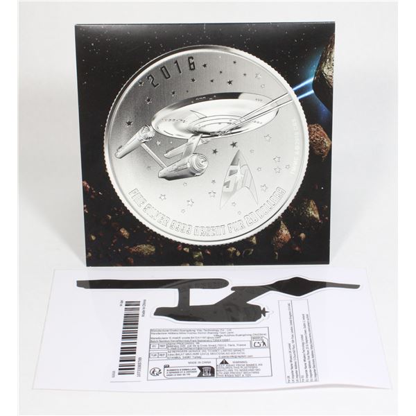 2016 CANADA $20 FOR $20 #21 STAR TREK ENTERPRISE