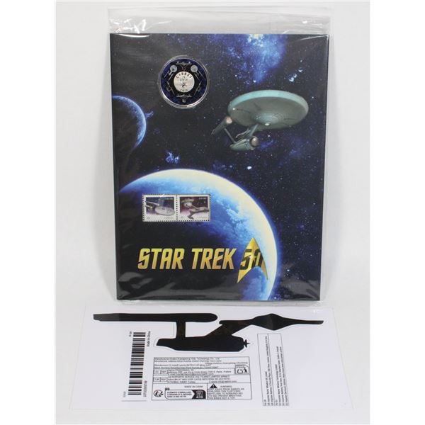 20126 CANADA 25 CENT STAR TREK ENTERPRISE COIN