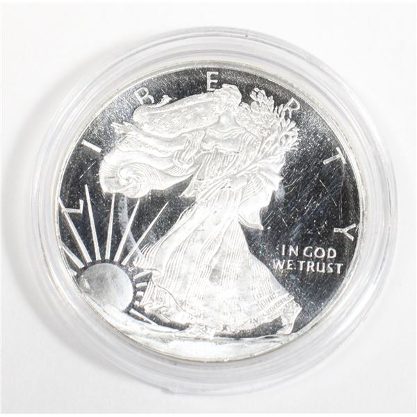 1/4 OZ WALKING LIBERTY FRACTIONAL SILVER ROUND