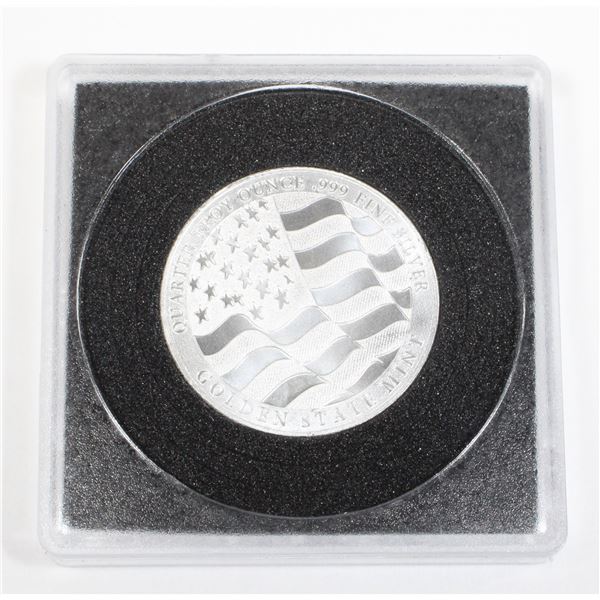 1/4 OZ GSM SILVER EAGLE ROUND