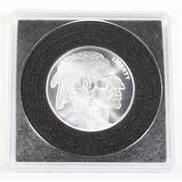 1/4 OZ BUFFALO FRACTIONAL SILVER ROUND