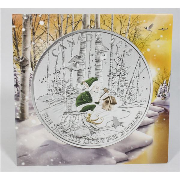2016 1/4 OZ CANADA WOODLAND #25