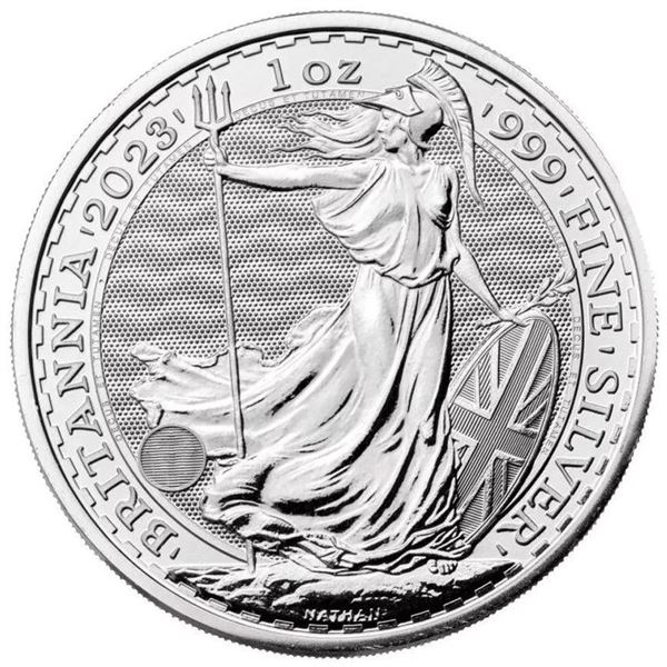 1 OZ 2023 BRITANNIA SILVER COIN. THE ROYAL MINT