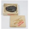 Image 1 : 3 OZ. T-REX FOSSIL SKULL SILVER ART PIECE IN