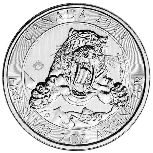 2 OZ 2023 ICE AGE: SMILODON SABRE TOOTHED CAT