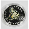 Image 3 : RDC 2013 $20 BUTTERFLIES CANADIAN TIGER SWALLOW