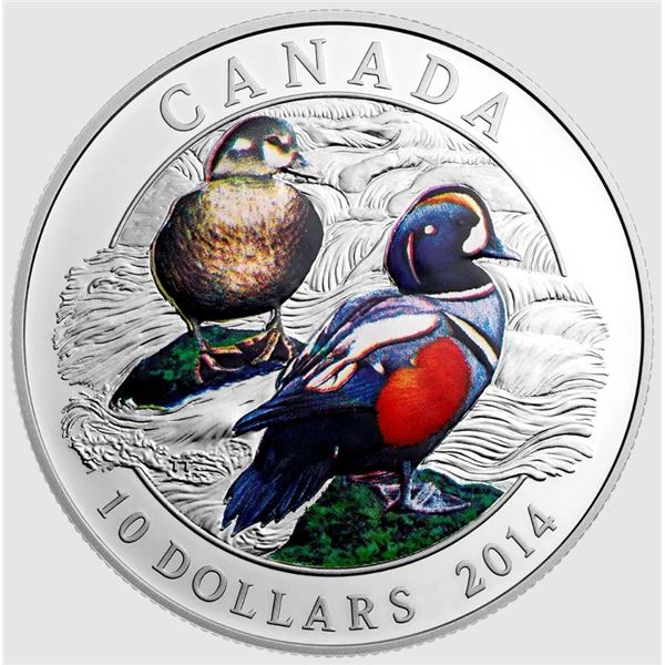 2014 $10 DUCKS OF CANADA HARLEQUIN  DUCK