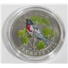 Image 3 : 2012 25 CENT BIRDS OF CANADA ROSE BREASTED