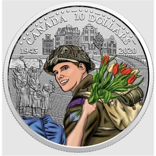 2020 $10 75TH ANNIVERSARY OF THE LIBERATION OF