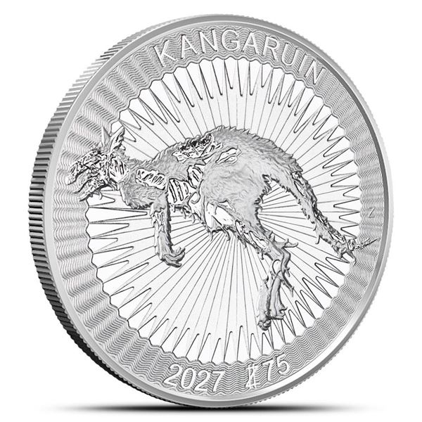 1 OZ ZOMBUCKS WORLD: KANGARUIN SILVER ROUND