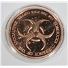 Image 2 : ZOMBUCKS WORLD ELEGAUNT 1 OZ COPPER ROUND
