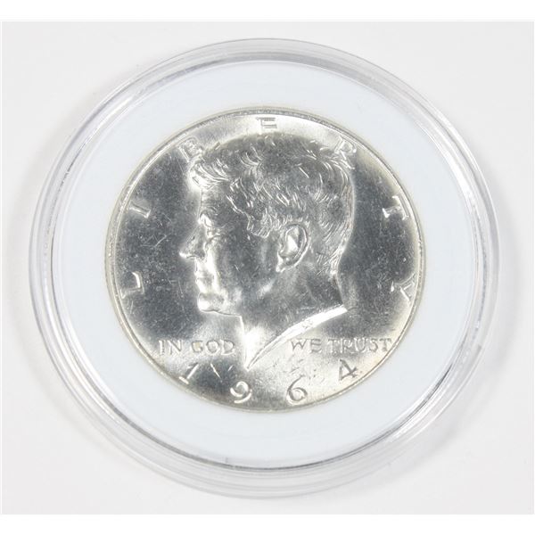 1964 U.S. KENNY SILVER HALF DOLLAR