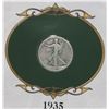 Image 2 : 1935 U.S. WALKING LIBERTY SILVER HALF DOLLAR