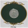 Image 2 : 1938 U.S. WALKLING LIBERTY SILVER HALF DOLLAR