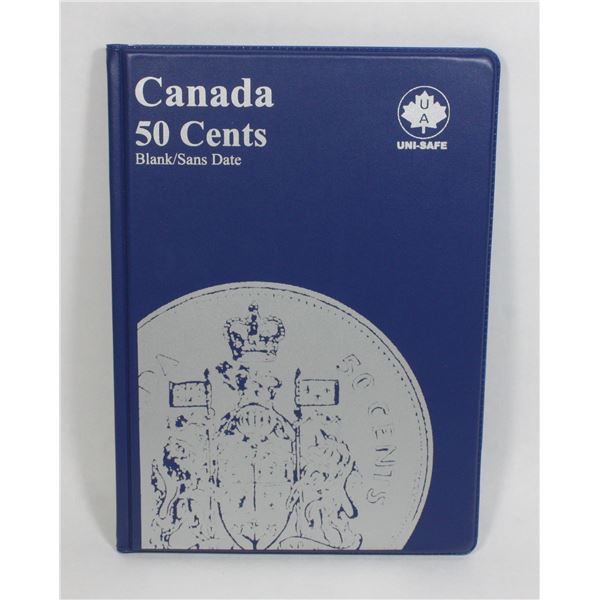 UNISAFE CANADA LARGE 25 CENTS FOLDER