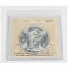 Image 1 : 1967 CANADA SILVER DOLLAR CERTIFIED MS 64