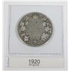 Image 1 : 1920 CANADA SILVER HALF DOLLAR