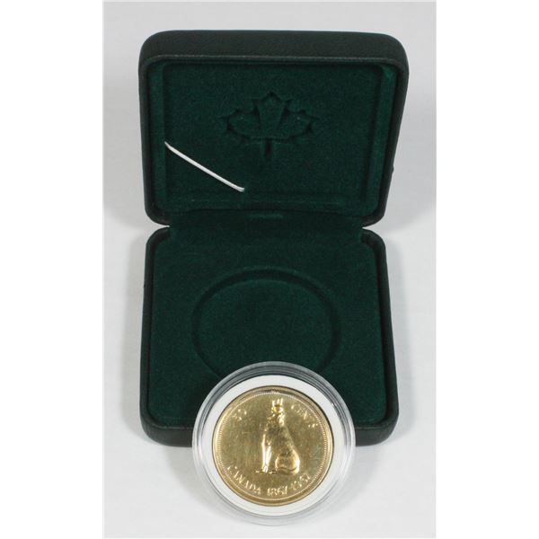 1967 CANADA GOLD PLATED SILVER HALF DOLLAR