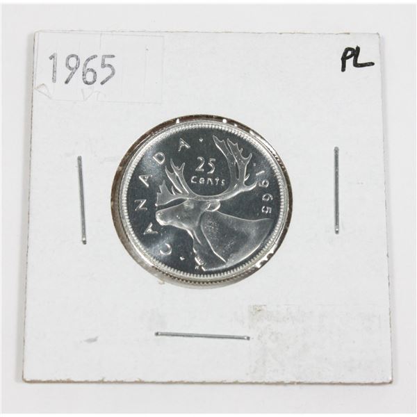1965 PROOF LIKE CANADA SILVER DOLLAR