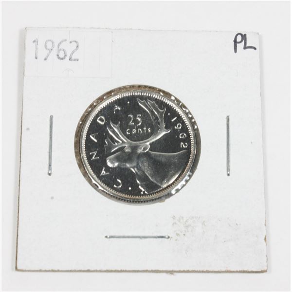 1962 PROOF LIKE CANADA SILVER DOLLAR