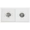 Image 2 : 1966 AND 1967 CANADA 10 CENT SILVER DIMES. 2 PC