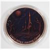 Image 3 : ULTRA HIGH RELIEF ALIEN COPPER COLLECTIBLE