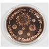 Image 1 : 1 OZ COPPER ROUND IN CAPSULE