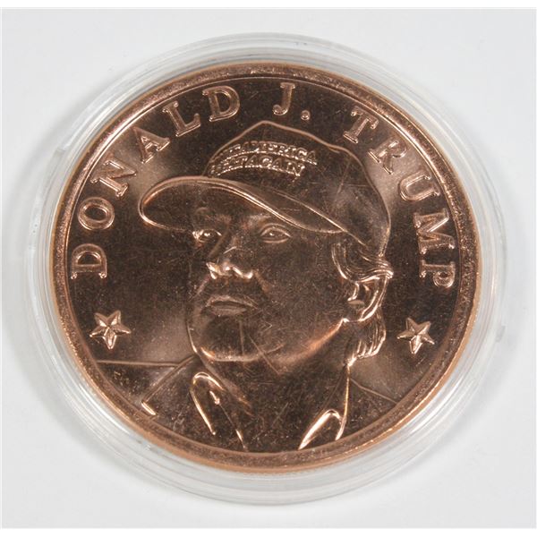 1 OZ COPPER ROUND IN CAPSULE